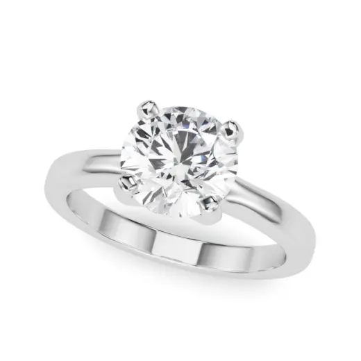The Luna Solitaire Engagement Ring